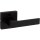 Kwikset Singapore Passage Lever, Matte Black