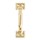Bar Type Sash Lift, Brass - 4"