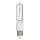 Satco T4 Halogen Bulb, E11 Mini Candelabra Base - 75W