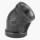45 Degree Elbow - Black Steel - 3/4 inch