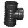 ADS Singlewall Snap Tee  Corrugated Drain   4"