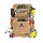 10 Pocket Suede Nail/Tool Bag