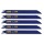 Irwin WeldTec Reciprocating Saw Blades - 8" x 10 TPI (5-Pack)