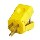 Python Plug, 3-Prong ~ 15Amp, Yellow