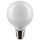 G25 LED Globe Bulb, Frosted 2700K - 6W