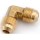 Anderson Metals Lead Free Brass Flare Elbow - 1/2"