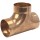 Copper Reducing Sweat Tee - 3/4" x 1/2" x 1/2"