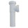 PVC Disposal Drain Tee, White - 1-1/2" x 7"