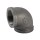 Anvil/Mueller 90-Degree Reducing Elbow, Black - 1-1/4" x 3/4"