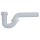 Larsen PVC Wall Drain P-Trap, White