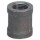 Malleable Coupling, Black Steel ~ 1/2"