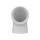 Charlotte Pipe PVC DWV 90-Degree Elbow, Hub x Hub - 6"