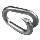 Lap Link, Zinc Plated ~ 1/8"