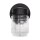 LED Mason Jar Light, Black - 9", 8W