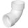 Charlotte Pipe PVC DWV 90-Degree Elbow, Hub x Hub - 2"