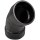 Charlotte Pipe ABS DWV 45-Degree Elbow, Hub x Hub 2"
