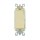 Decora Rocker Switch, Single-Pole - 15 Amp, Ivory