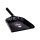 Behrens Heavy Gauge Steel Dust Pan, Black - 12"