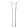 PVC Extension Tube with Nut - 1-1/4" x 8"