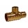 Copper Reducing Sweat Tee - 3/4" x 1/2" x 3/4"