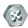 1/4-28 Nf Hex Die