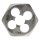 CH Hanson Metric Hex Die, M10 x 1.25 - 1" OD