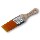 The Bull™   Picasso Angled Oval Sash Brush,  Short Handle  ~ 1.5" 
