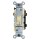 Quiet Toggle Switch, 3-Way - 15 Amp, Ivory