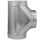 Gray Metal - 5" Galvanized Furnace Pipe Tee