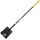 Square Point Shovel,  47" Fiberglass Handle ~ 16g Blade