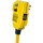 12/3 SJTW GFCI Tri-Tap Extension Cord - 6 Ft, Yellow