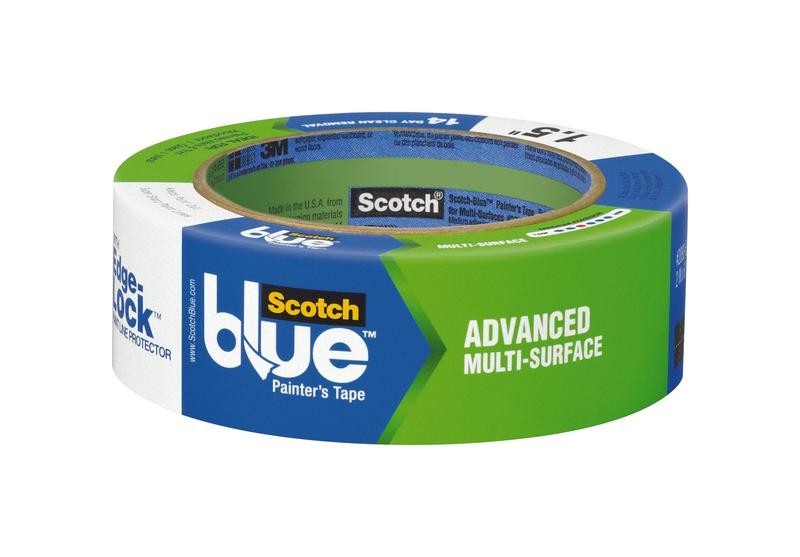 Scotch, Ruban adhésif détachable, pour tapis, 50mmx20m, Bleu, 42032050