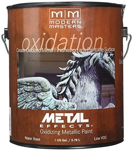 Modern Masters 1 gal ME150 Silver Metallic Paint Collection Water-Based  Decorative Metallic Paint