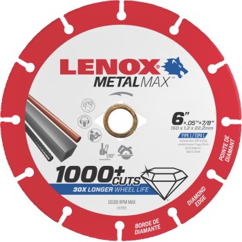 Lenox 1972923 6x7/8in. Cutoff Wheel