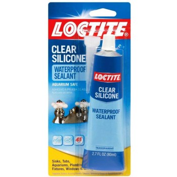 Buy the Henkel/OSI/Loctite 908570 Loctite Clear Silicone Adhesive Sealant  Tube ~2.7 oz