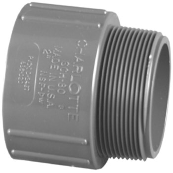 1-1/2 Sch80 Sxmpt Mal Adapter
