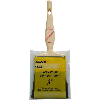 Linzer 1110-3 3in. Polyester Brush