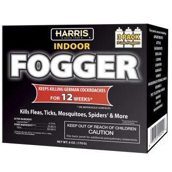 Harris Fog-3 3pk Indoor Insect Fogger