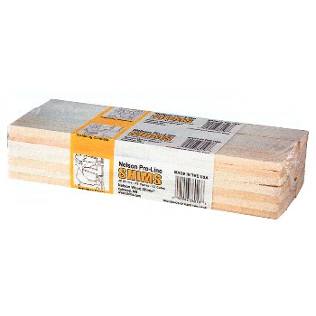 Nelson Csh12sw/42/50b Pro-line Wood Shims, Contractor Pack Of 42 ~ 12"