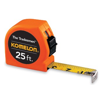 Komelon Usa T3725 Tradesman Komelon Tape Measure ~ 25