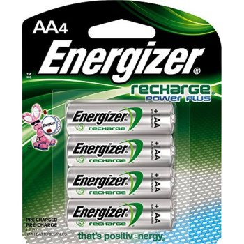 Energizer NH15BP-4 AA NiMH Rechargeable  Batteries