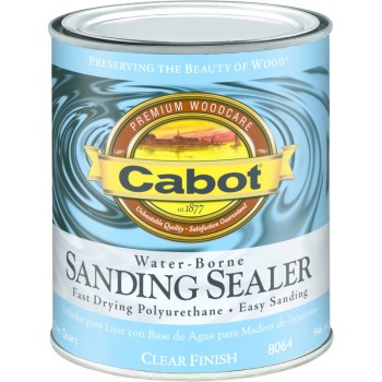 Cabot 1440008064005 Water Borne Sanding Sealer ~ Quart