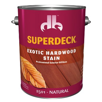 Superdeck/duckback 25014 Exotic Hardwood Stain, Natural ~ Gallon