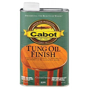 Cabot 1440008099005 Tung Oil Finish ~ Quart
