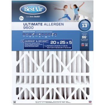 Media Air Cleaner Filter, MERV 13 - 20" x 25" x 5", CB2025