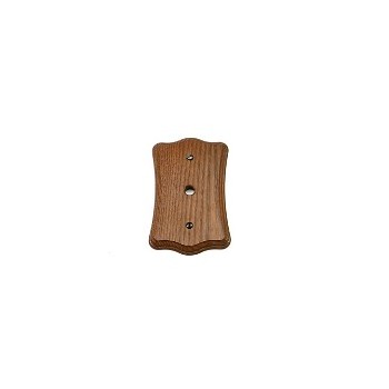 American Tack/hardware 176ph Switch Plate - Oak Tv And Phone