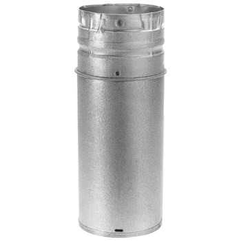 Pellet Vent Pipe, Adjustable - 3" x 12"