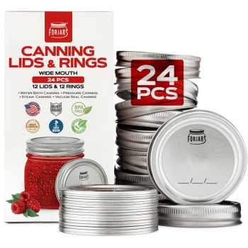 Fjlbw12 12pk Wide Lids & Rings