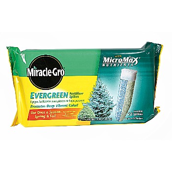 Miracle-Gro Fertilizer Evergreen Tree Spikes  