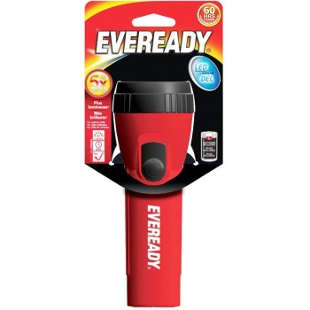 Energizer Evel15hs Everready Economy Led Flashlight, 25 Lumins ~ D Cell
